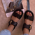 Sandalia con velcro 4828