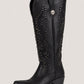 Bota vaquera bordada con estoperoles D1061