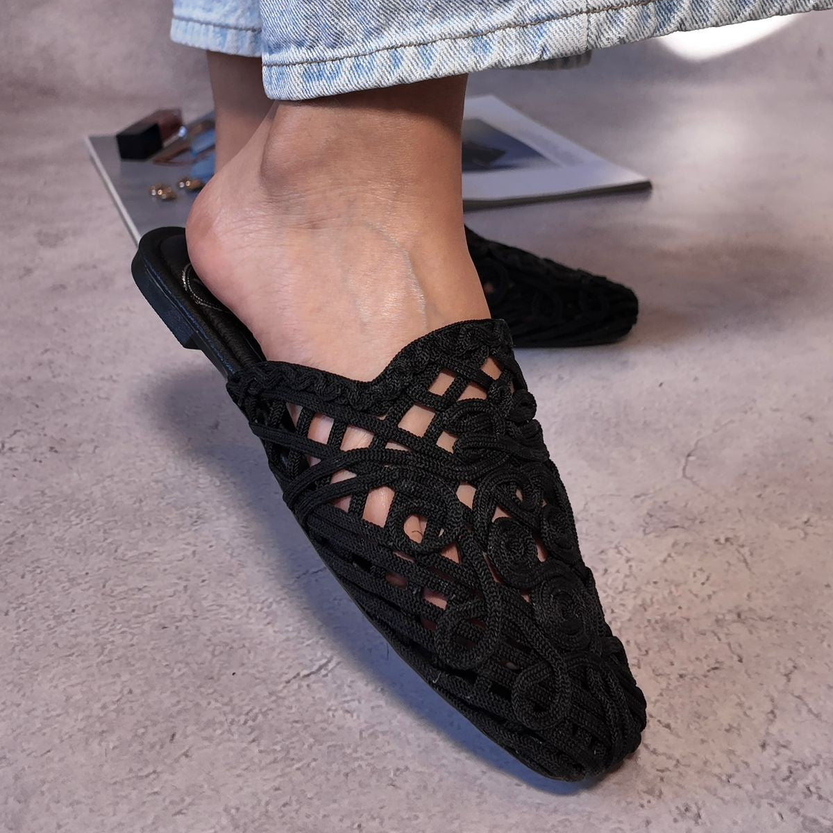 Mule crochet 705