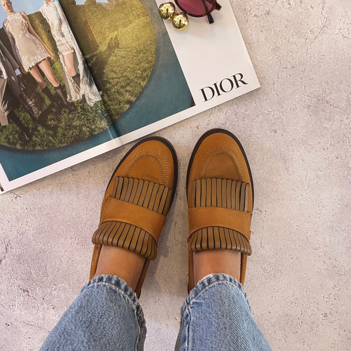 Mocasin Gamuza 9654