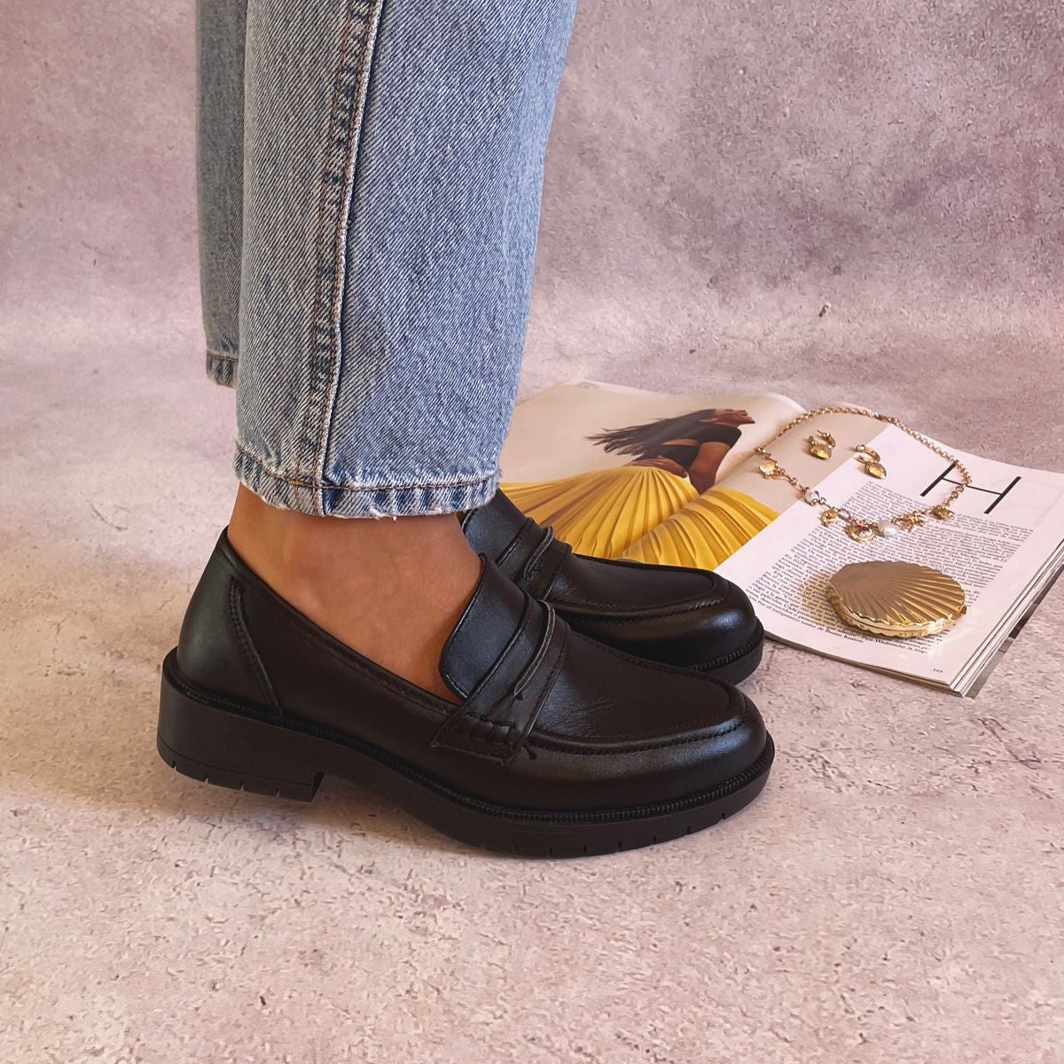 Mocasin de Piel 9650