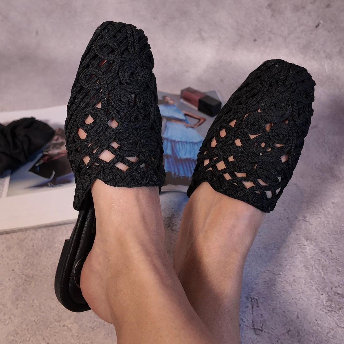 Mule crochet 705